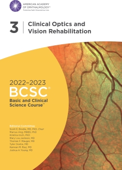 Clinical Optics and Vision Rehabilitation 2022-2023 (BCSC 3)